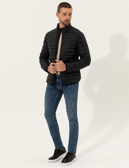 Siyah Mevsimlik Mont - 50250086035