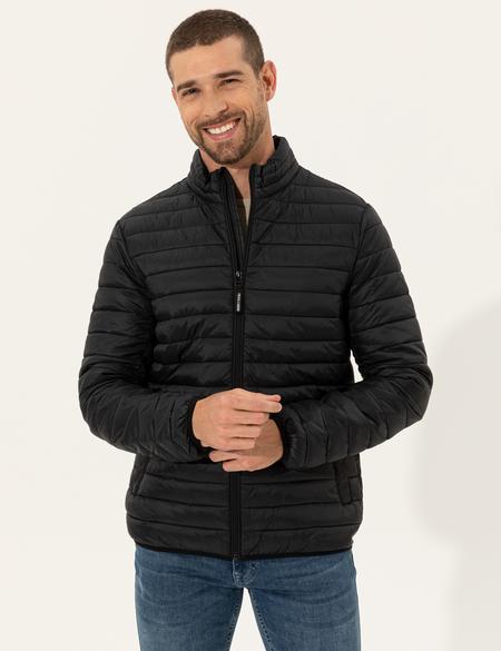 Siyah Mevsimlik Mont - 50250086035