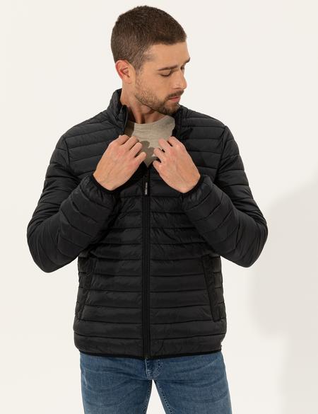 Siyah Mevsimlik Mont - 50250086035