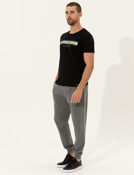 Gri Melanj Slim Fit Eşofman Altı - 50251738024