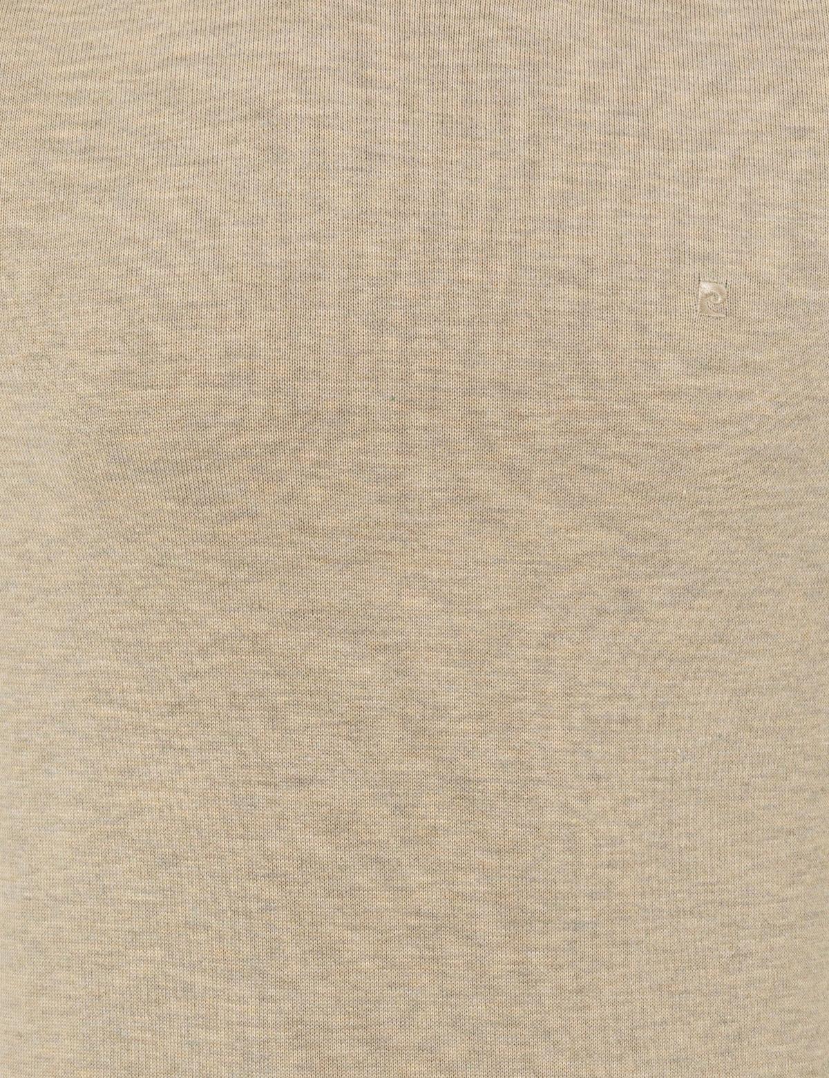 Kum Melanj Slim Fit Bisiklet Yaka Basic Triko Kazak - 50257290118