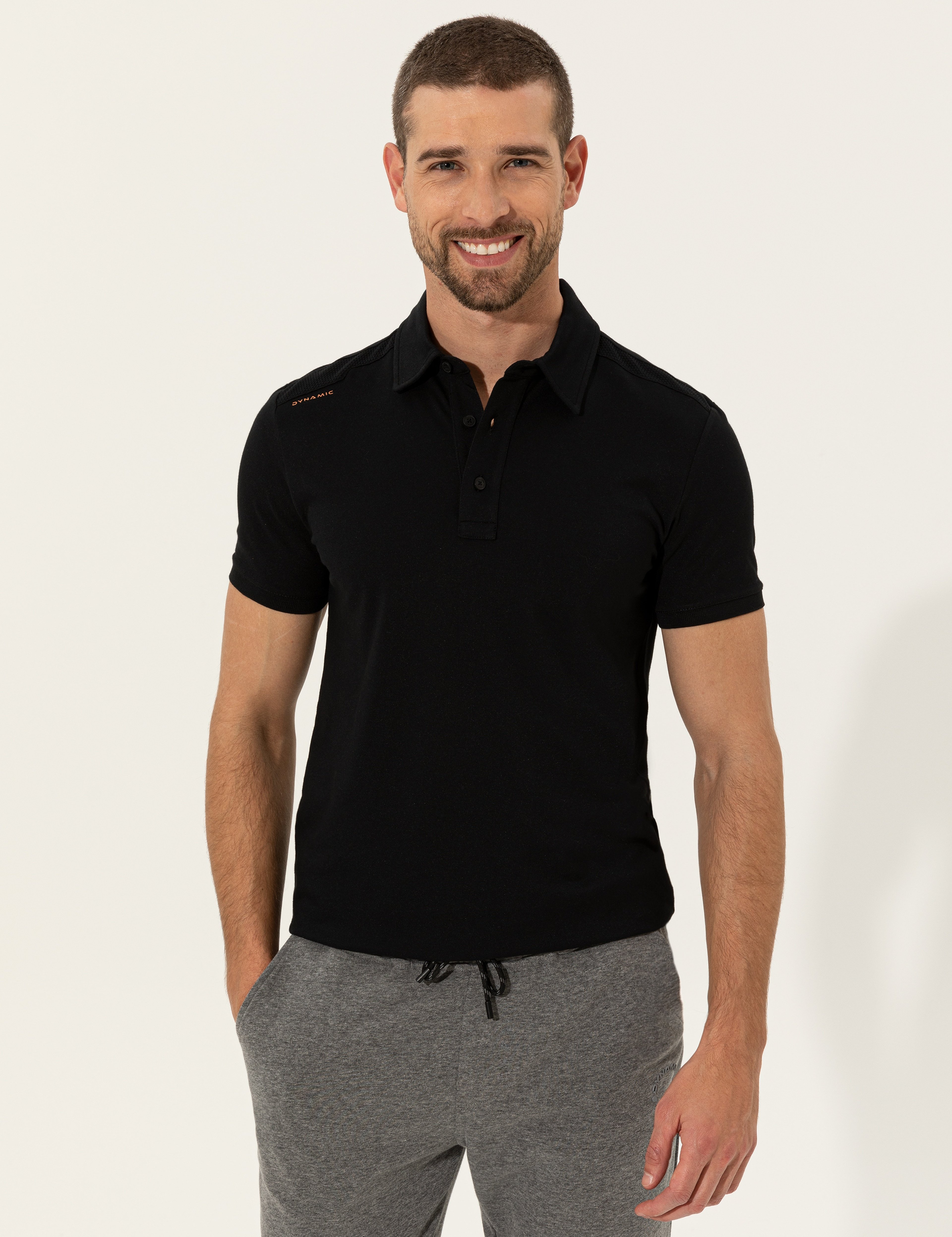 Siyah Slim Fit Tshirt - Image 1