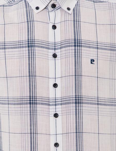 Lacivert Regular Fit Kısa Kollu Gömlek - 50249717011