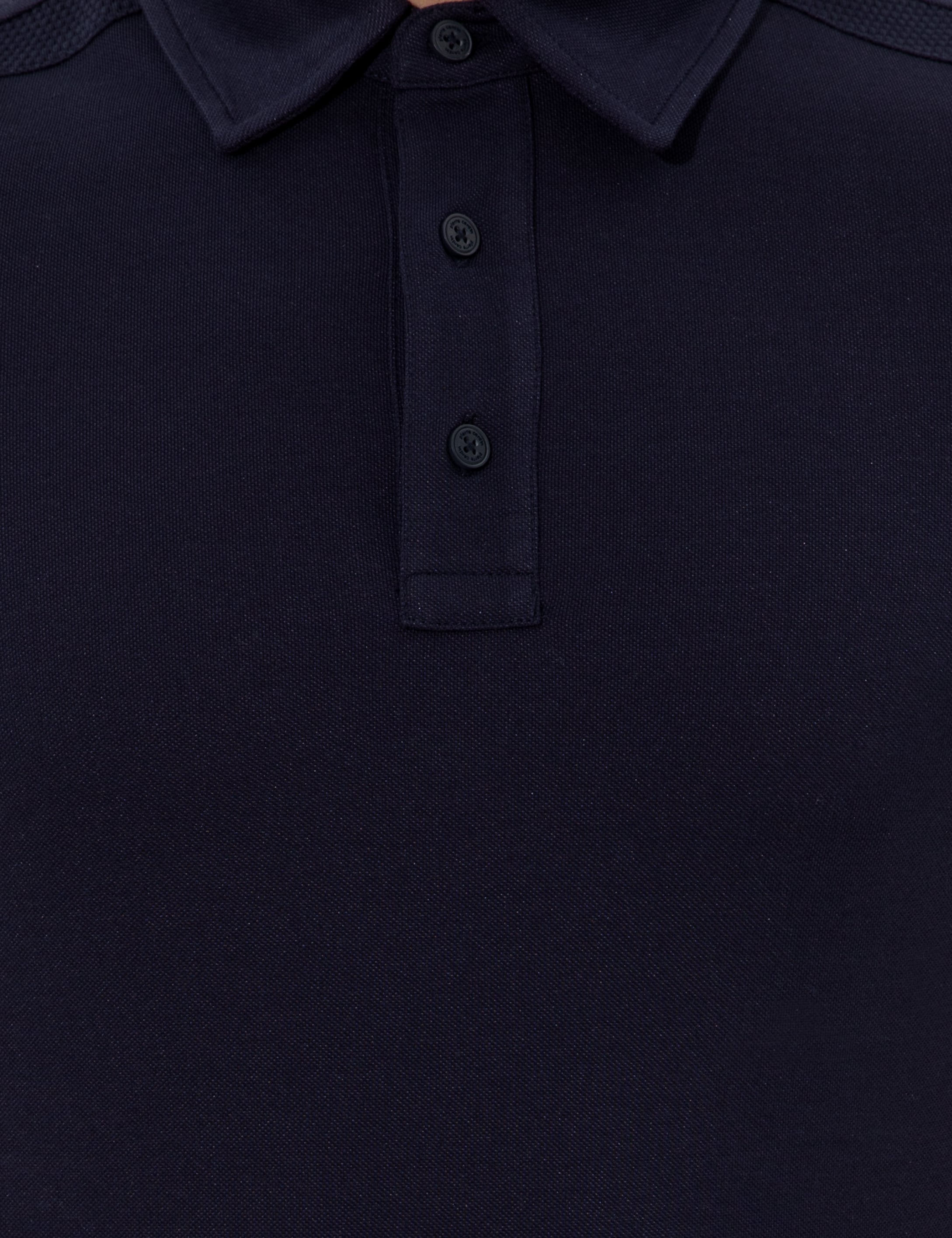 Lacivert Slim Fit Polo Yaka Tişört