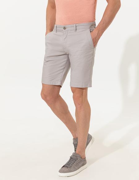 Gri Regular Fit Bermuda Şort - 50251541001