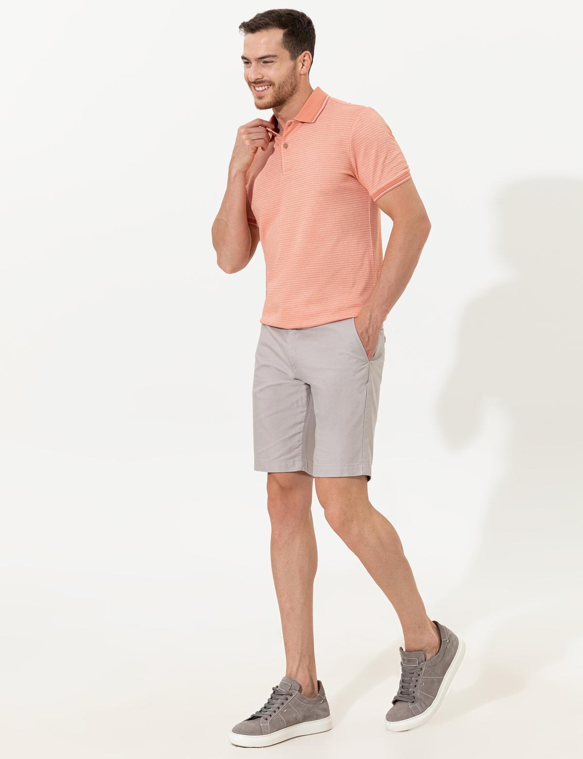 Gri Regular Fit Bermuda Şort - 50251541001