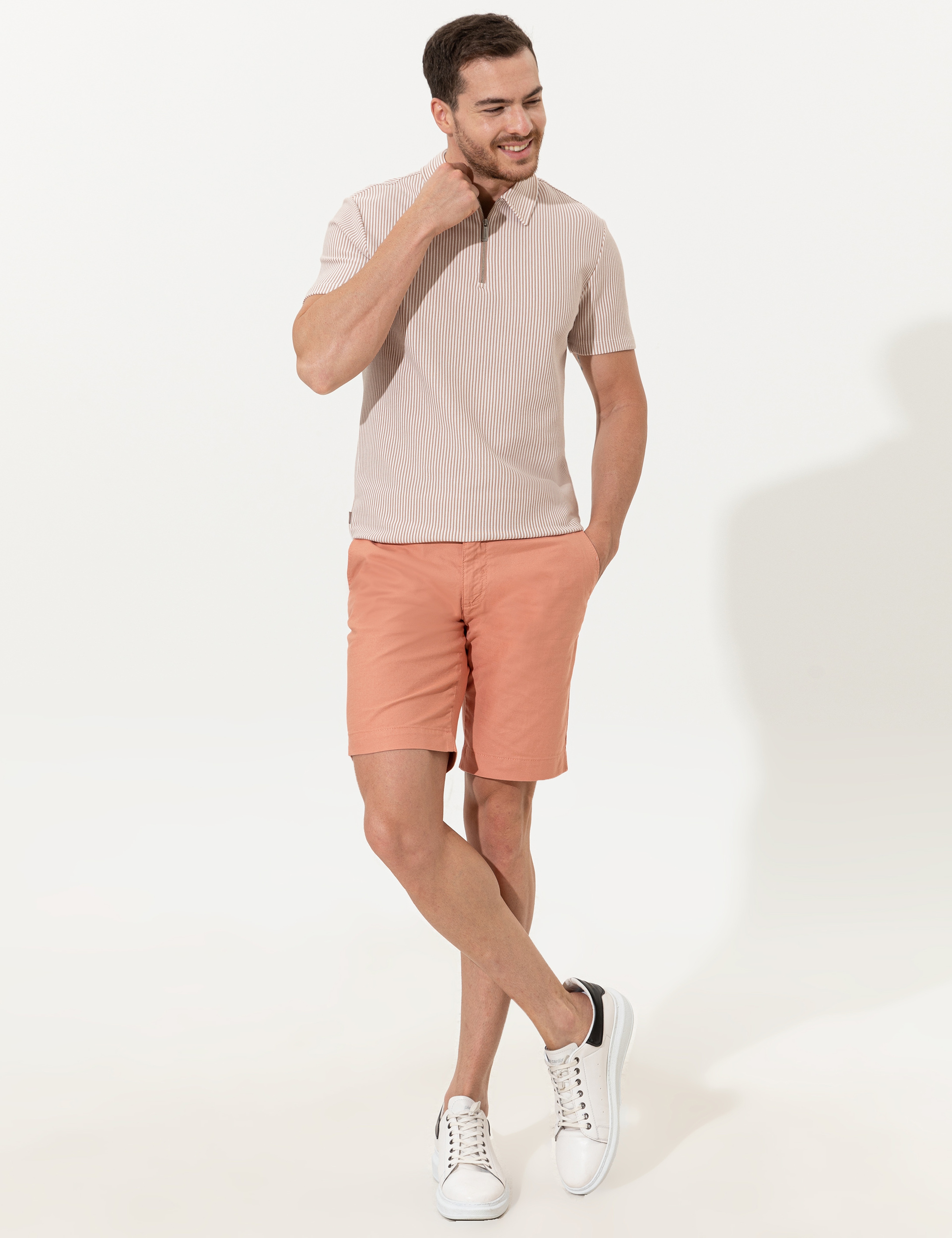 Somon Regular Fit Bermuda Şort - Image 1