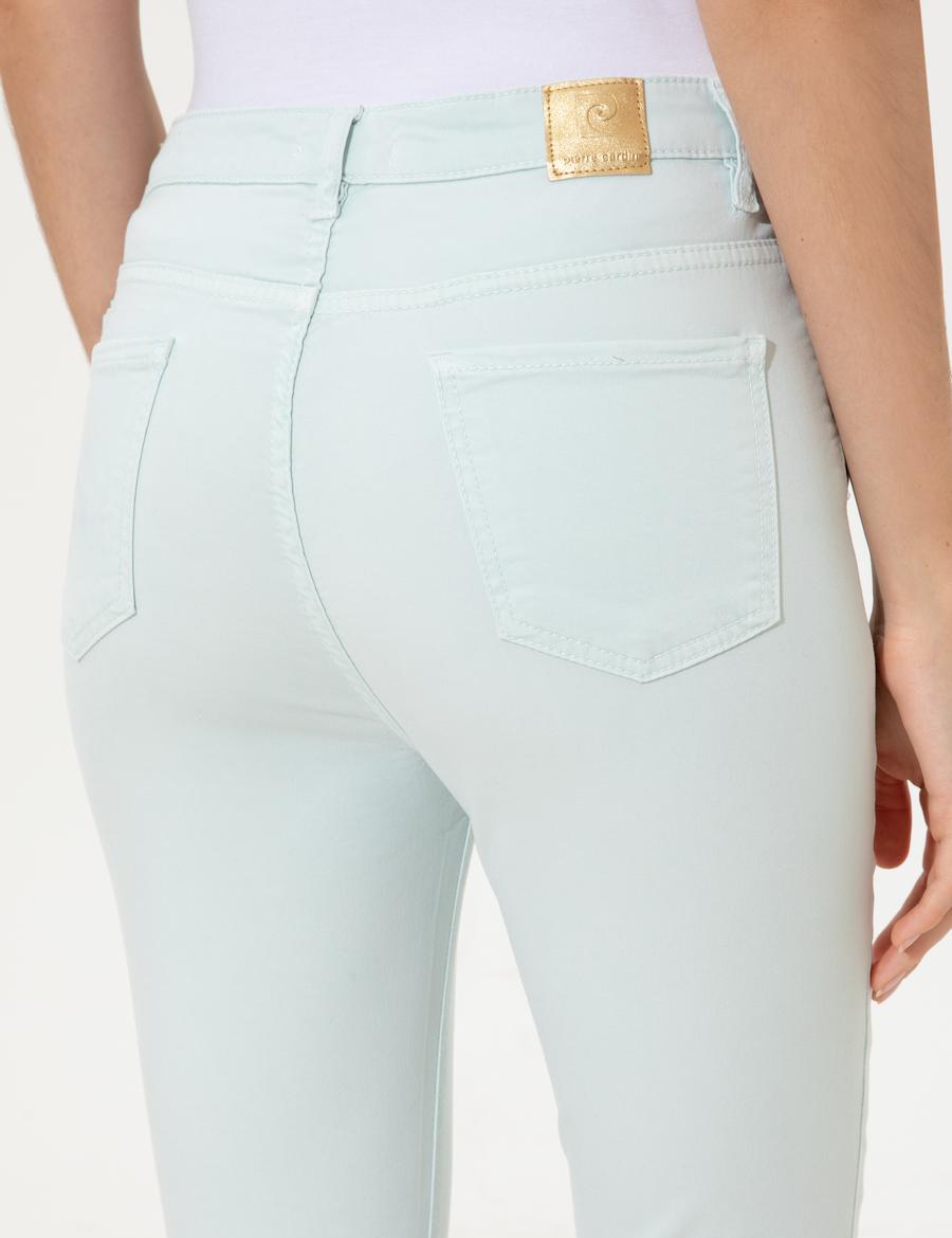 Açık Mavi Skinny Fit Spor Pantolon