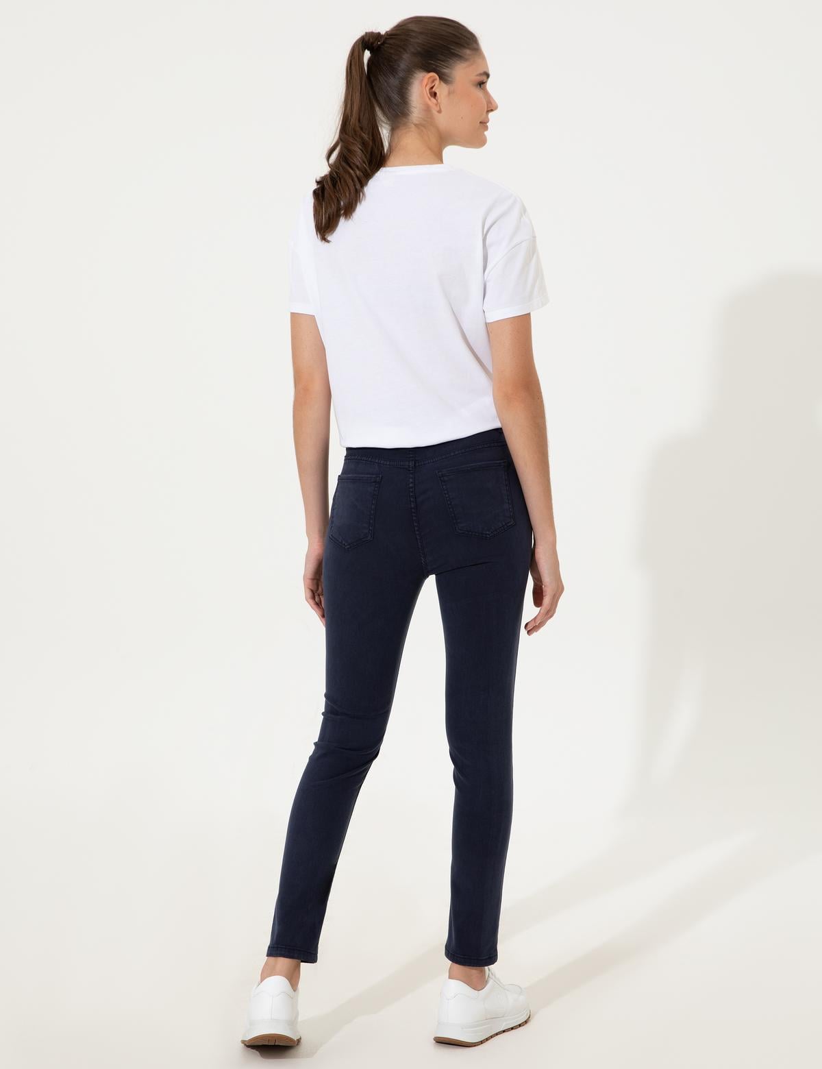 Lacivert  Skinny Fit Spor Pantolon - 50247908066