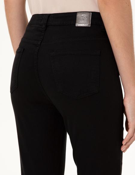 Siyah Skinny Fit Kanvas Pantolon - 50247908077