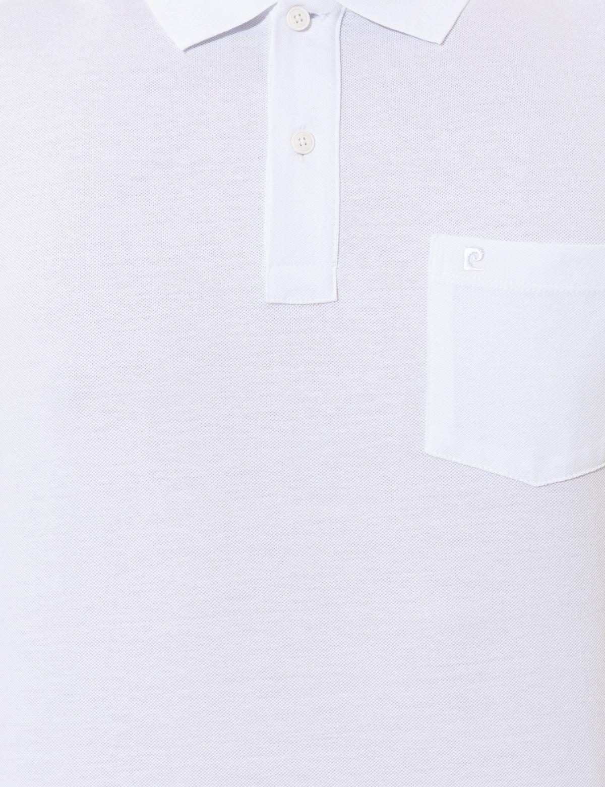 Beyaz Regular Fit Polo Yaka Basic Tişört - 50250209001