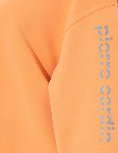 Turuncu Oversize Kapüşonlu Sweatshirt - 50247297023