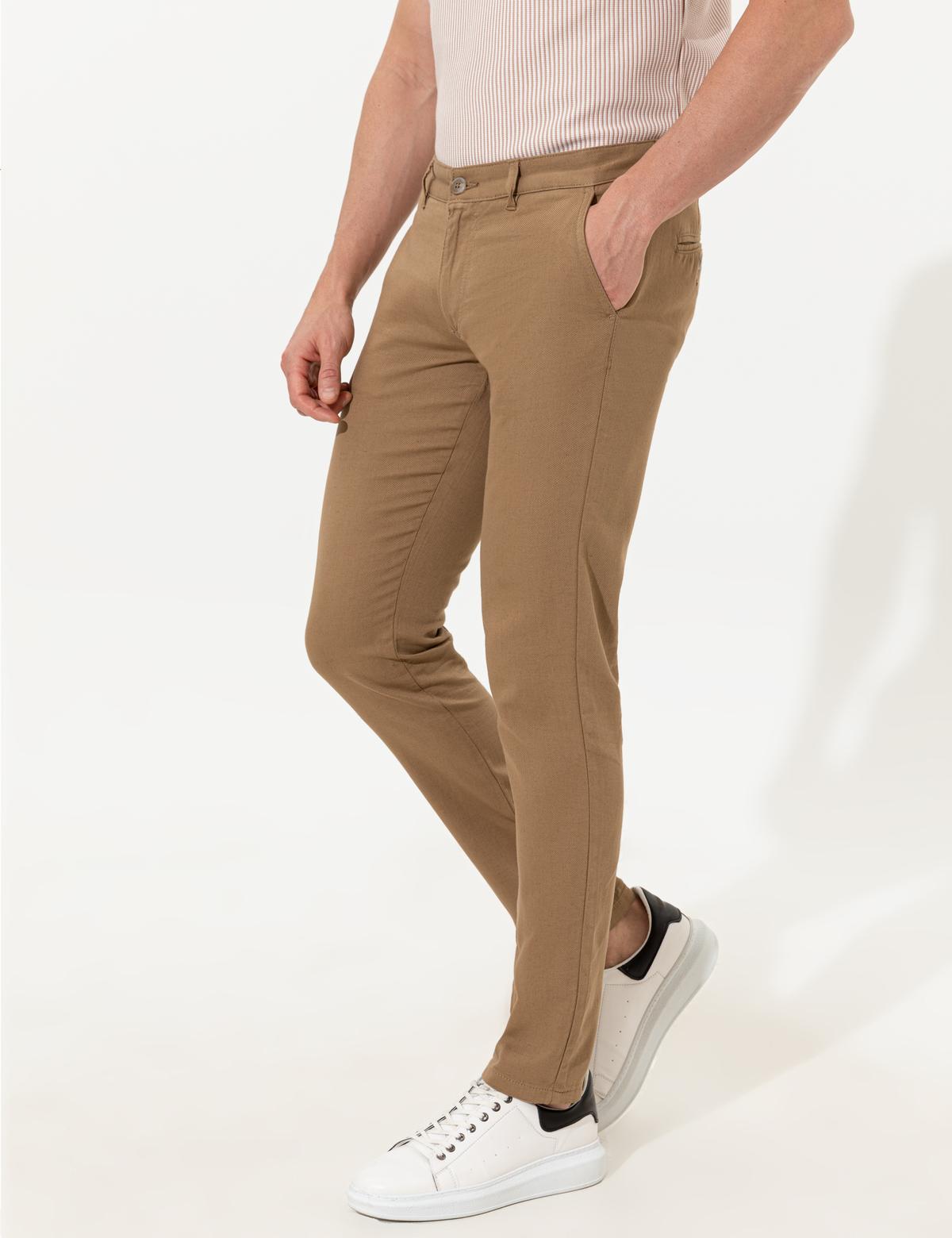 Vizon Slim Fit Kanvas Pantolon - 50251503187