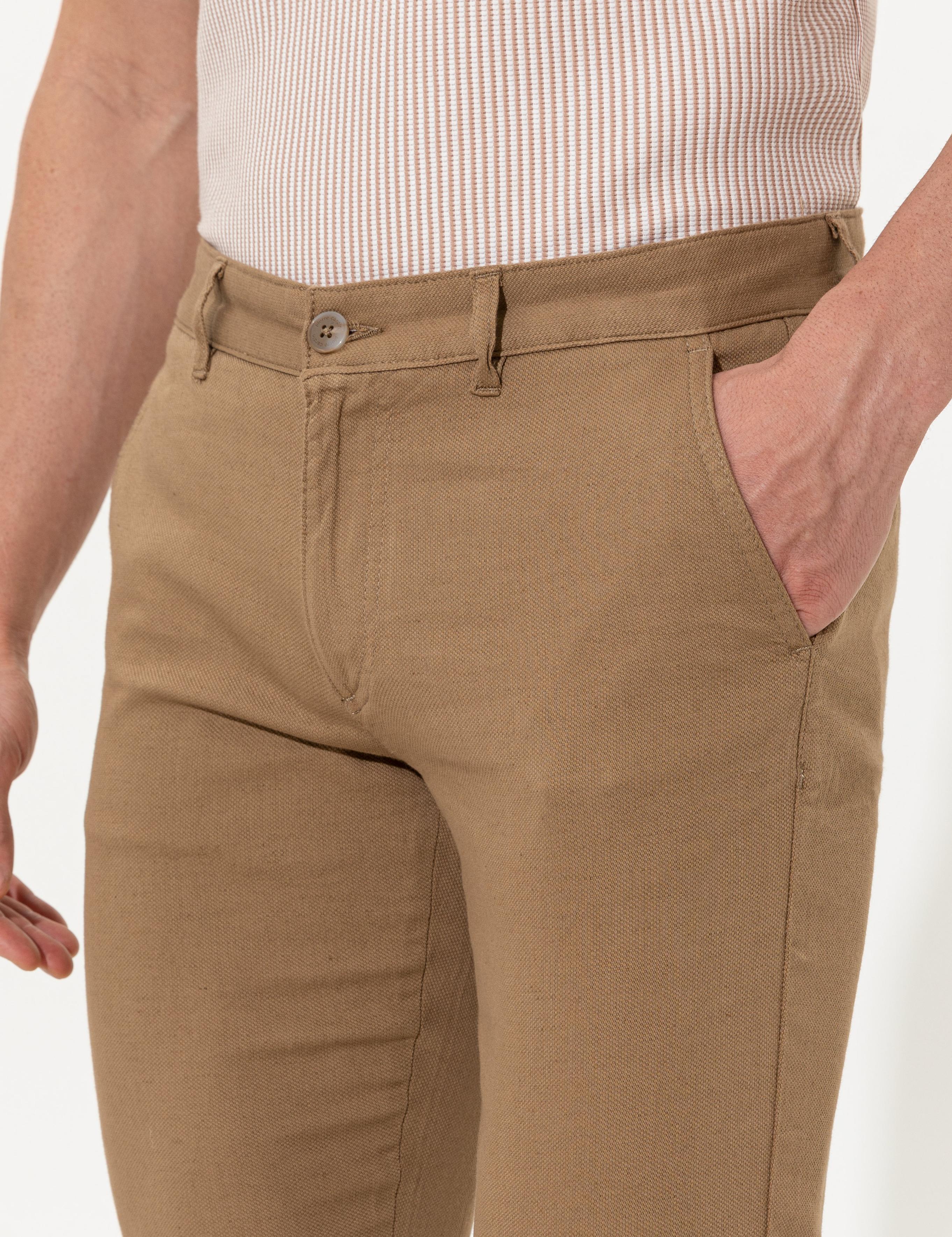 Vizon Slim Fit Kanvas Pantolon