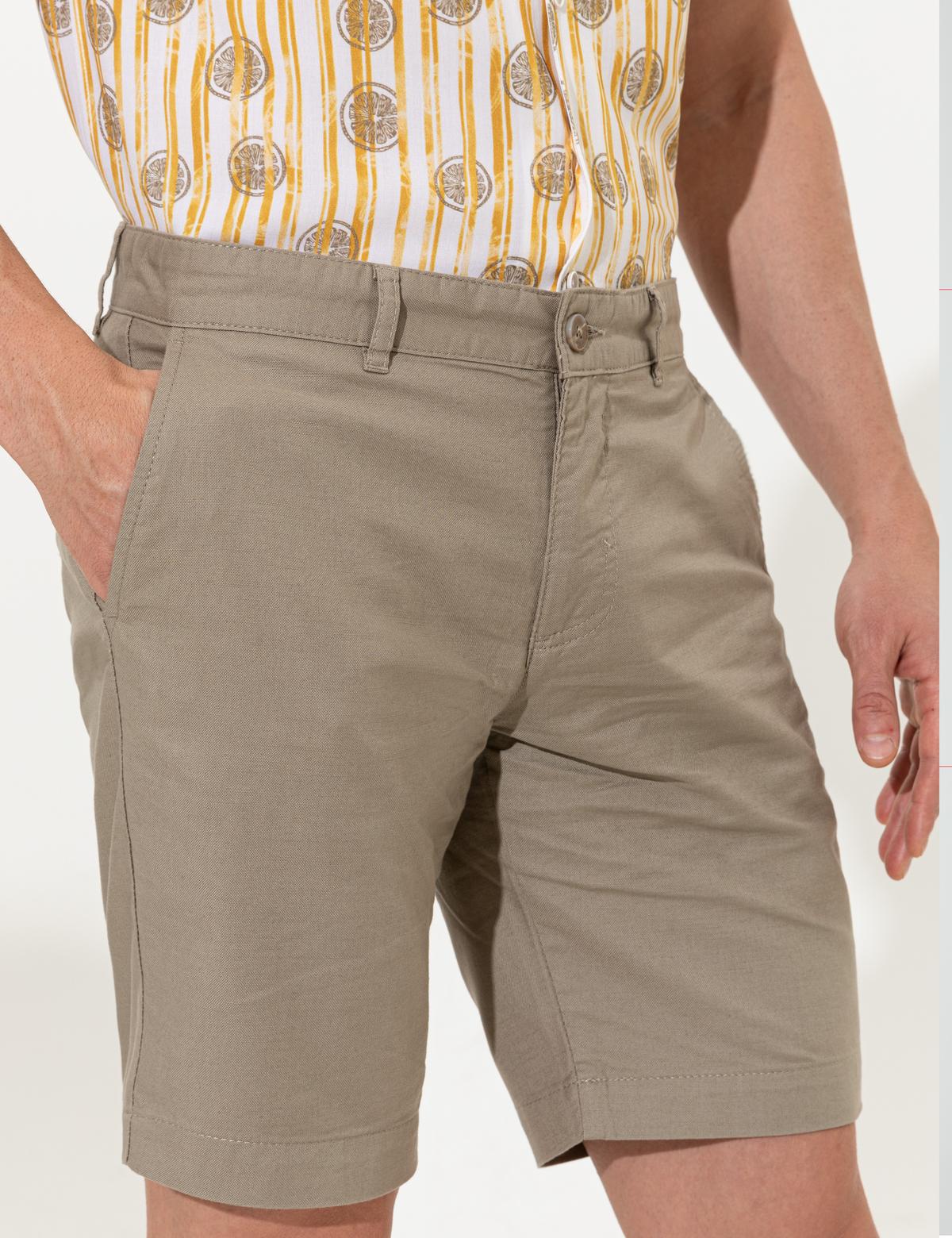 Kum Slim Fit Bermuda Şort - 50258898029