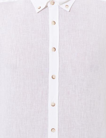 Beyaz Regular Fit Uzun Kollu Gömlek - 50249667041