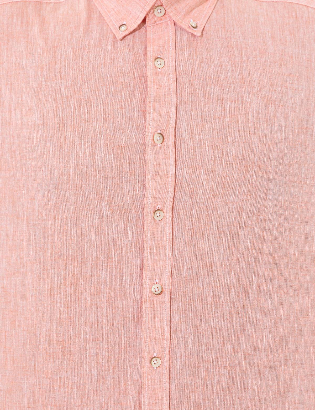 Turuncu Regular Fit Uzun Kollu Gömlek - 50249667091