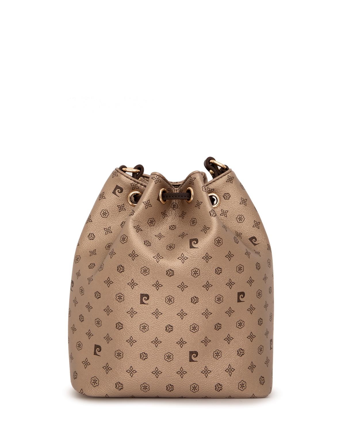 Altın Büzgülü Çanta - 50290093002