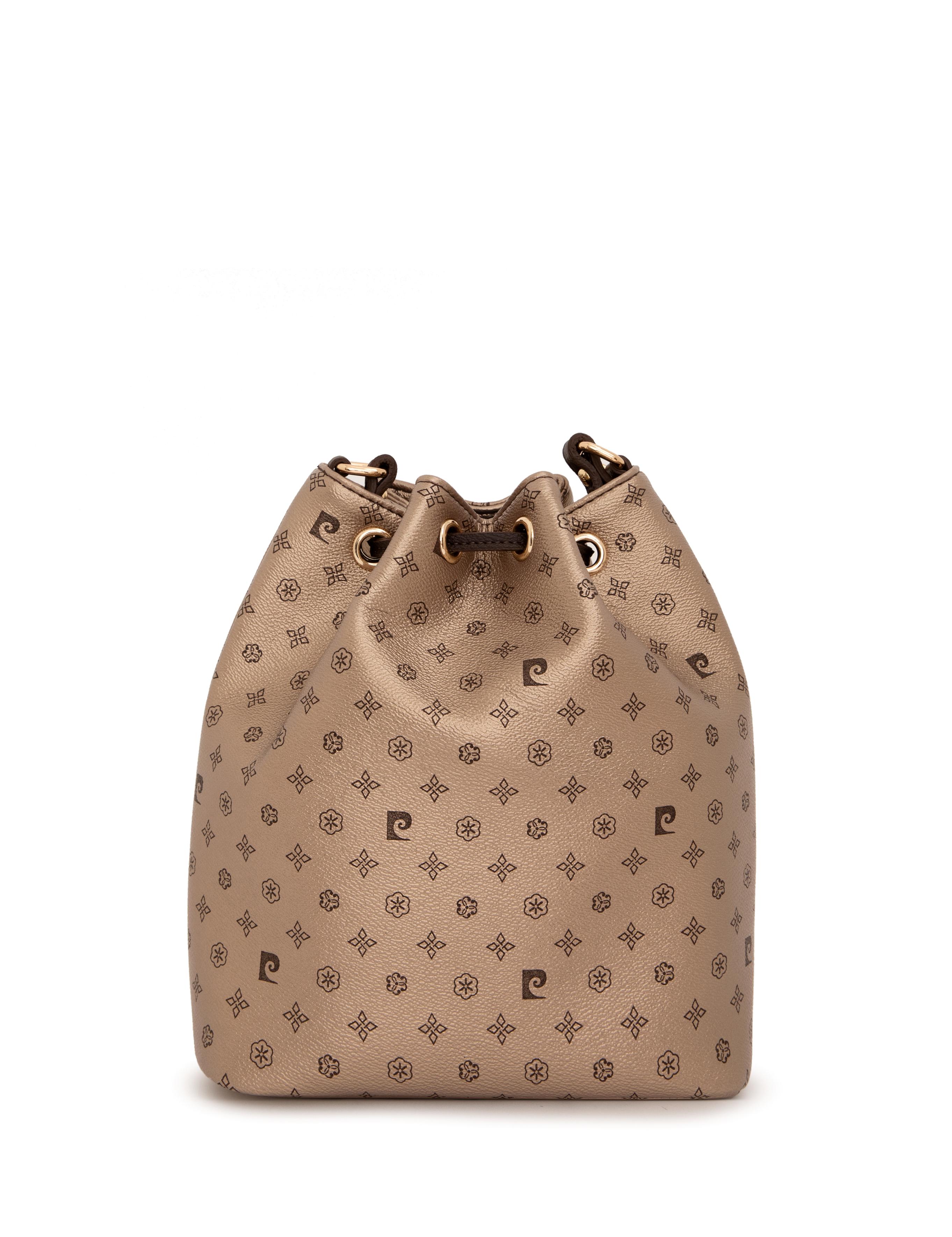 Altın Büzgülü Çanta