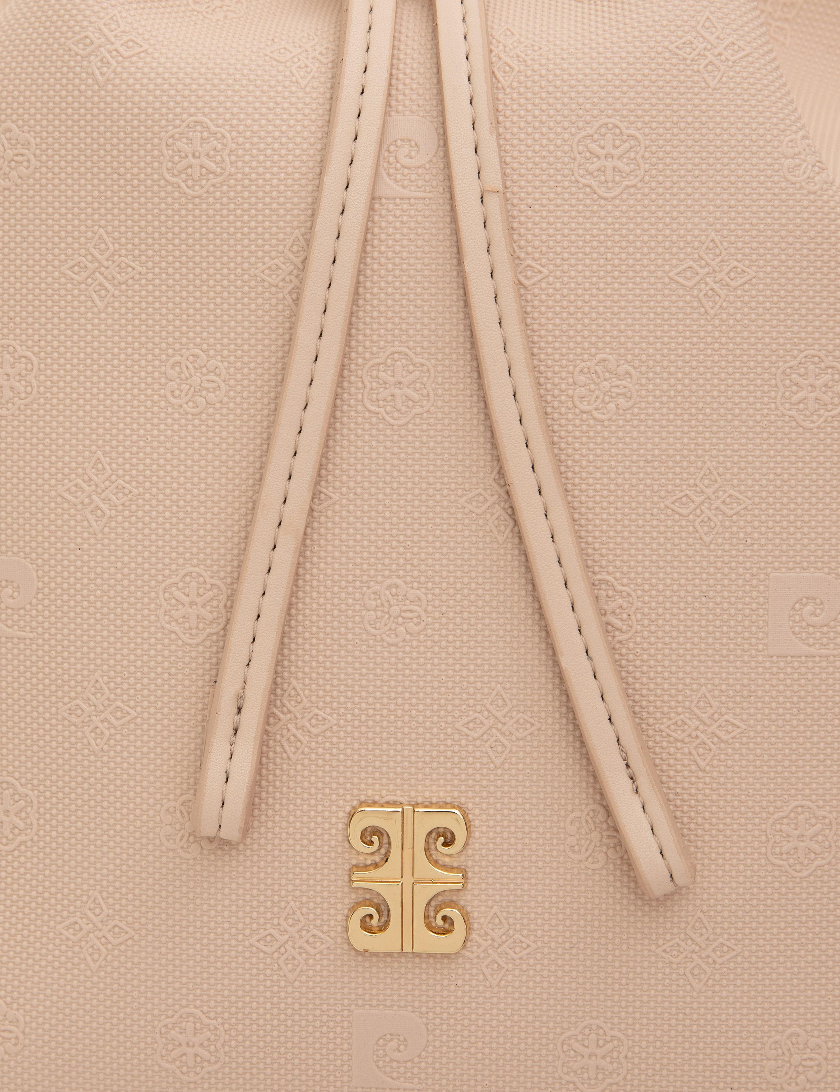 Bej Büzgülü Çanta