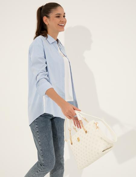 Beyaz Çapraz Çanta - 50261507005