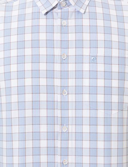 Açık Mavi Regular Fit Kısa Kollu Gömlek - 50249666008