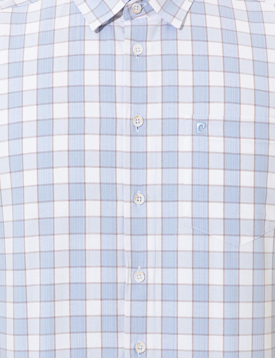 Açık Mavi Regular Fit Kısa Kollu Gömlek