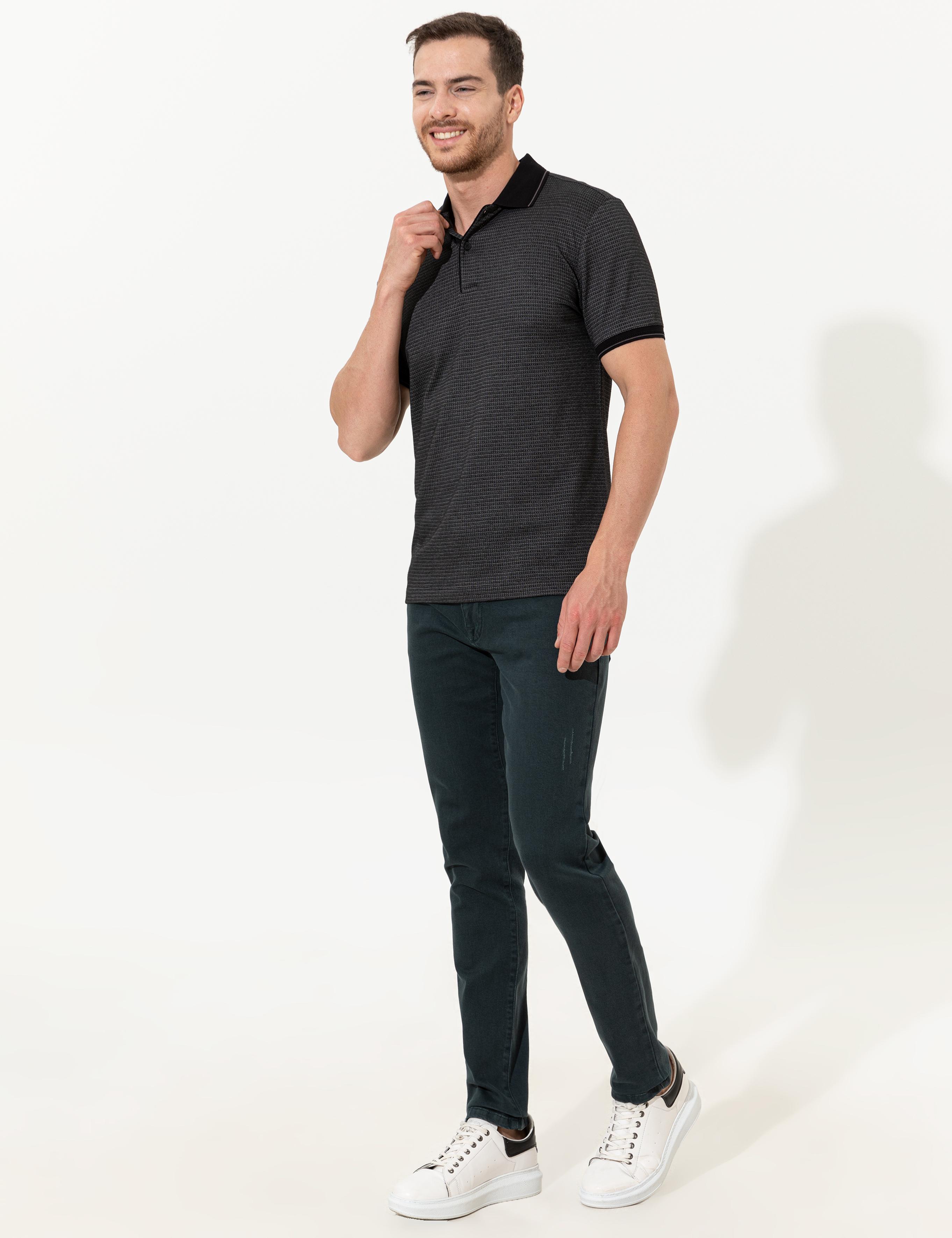 Siyah Slim Fit Tişört