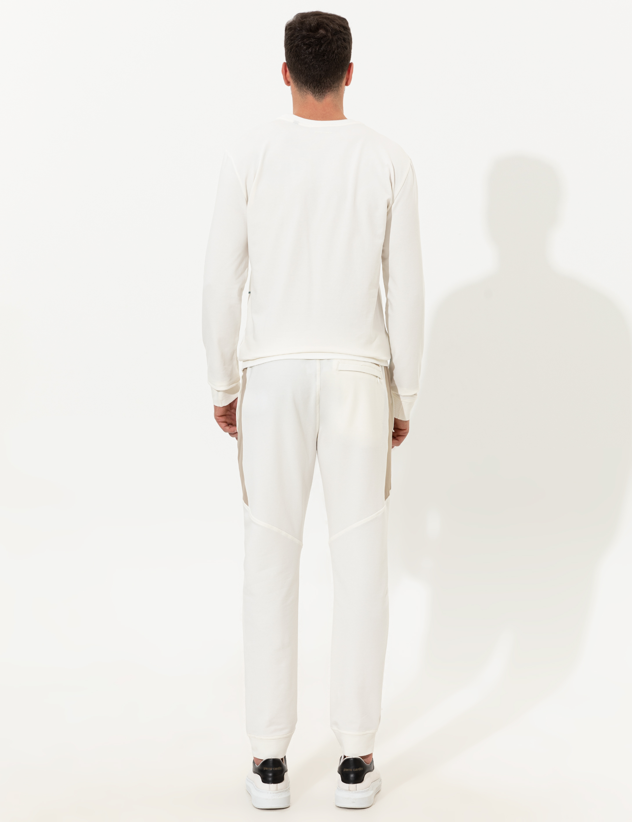 Ekru Extra Slim Fit Eşofman Altı
