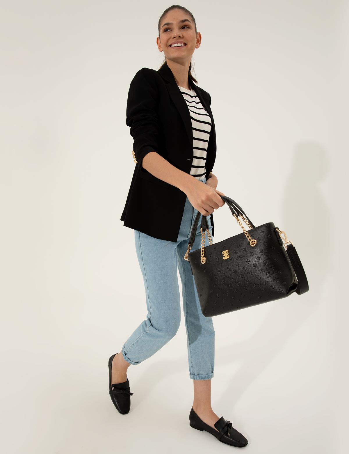 Siyah Çapraz Çanta