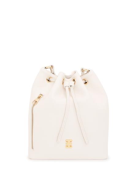 Beyaz Büzgülü Çanta - 50261497004