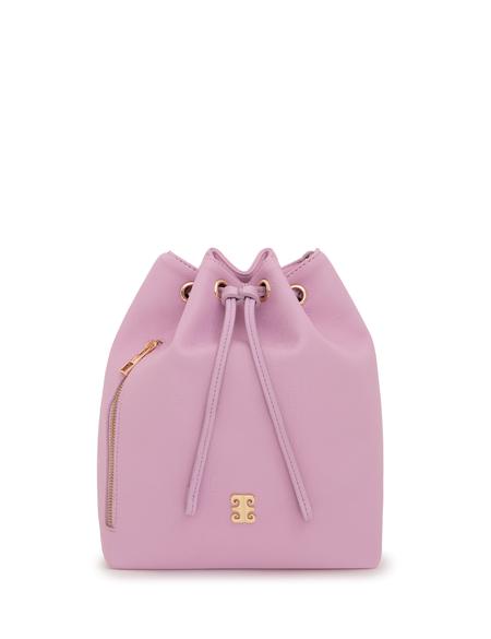 Mor Büzgülü Çanta - 50261497005