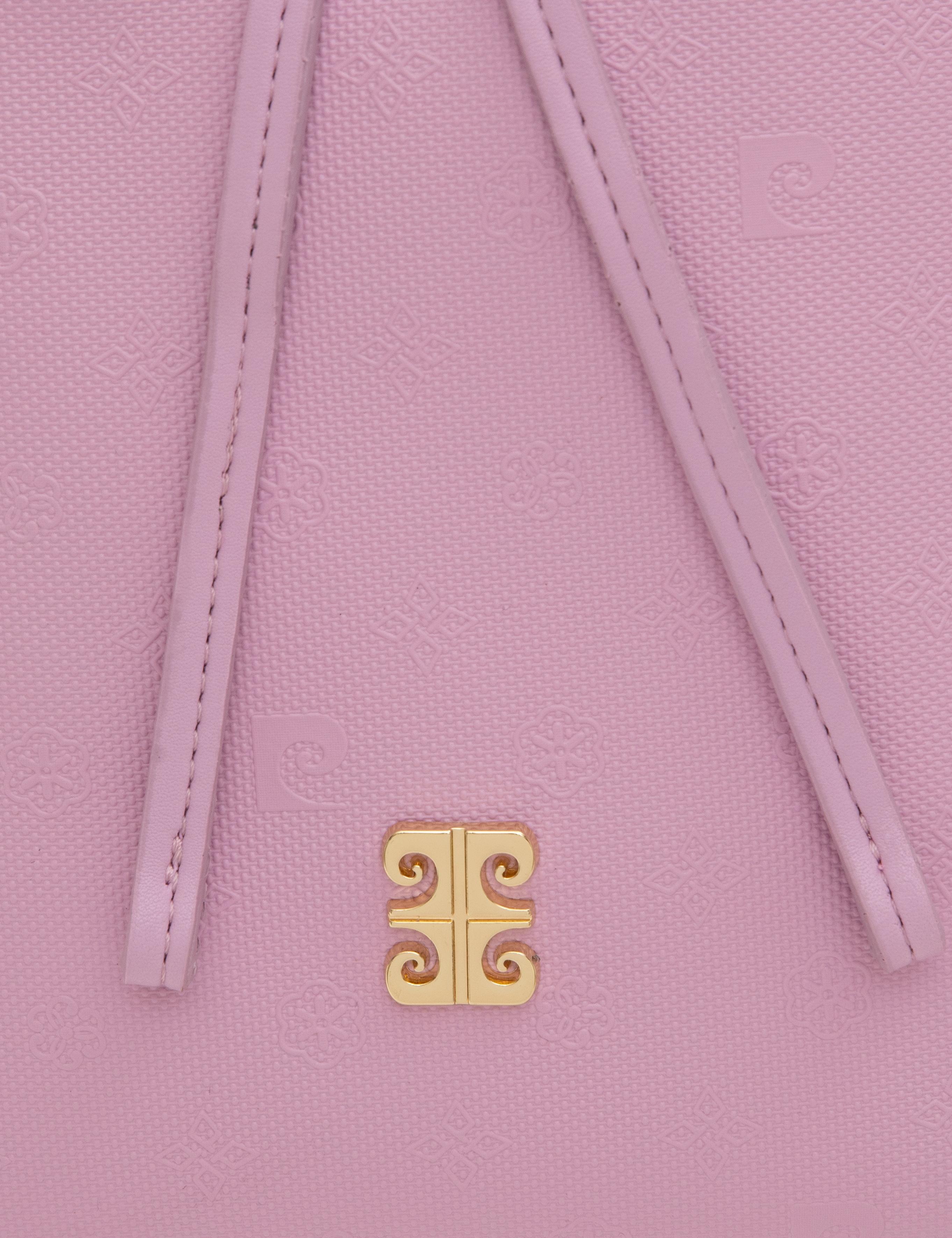 Mor Büzgülü Çanta