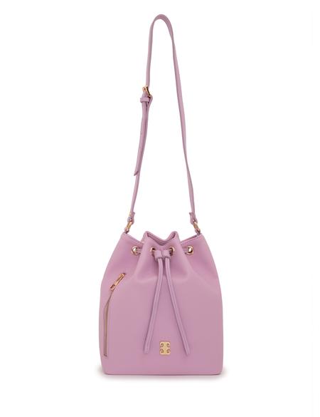 Mor Büzgülü Çanta - 50261497005