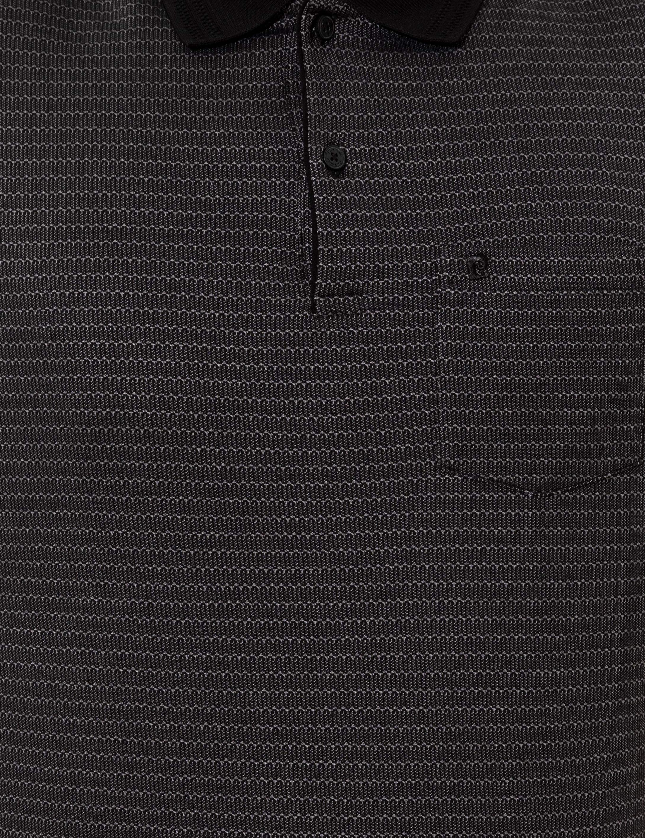 Siyah Regular Fit Polo Yaka Tişört