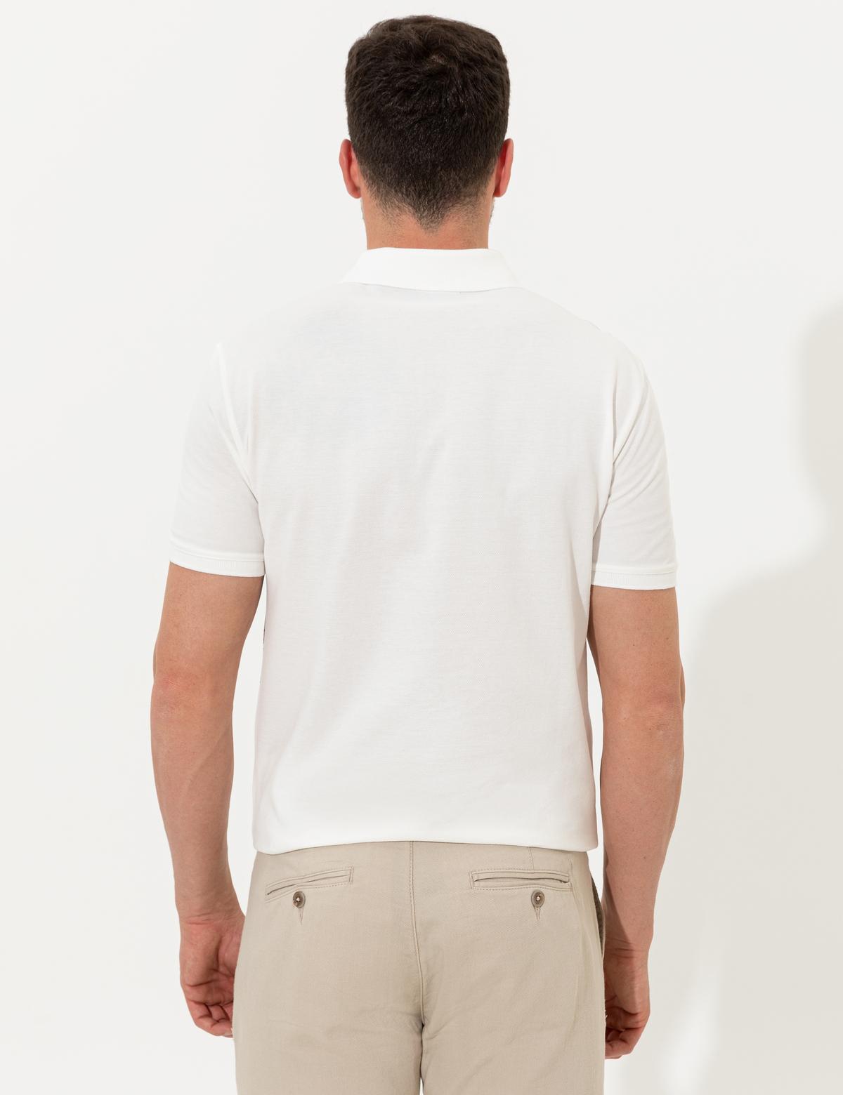 Haki Slim Fit Polo Yaka Tişört - 50250533019