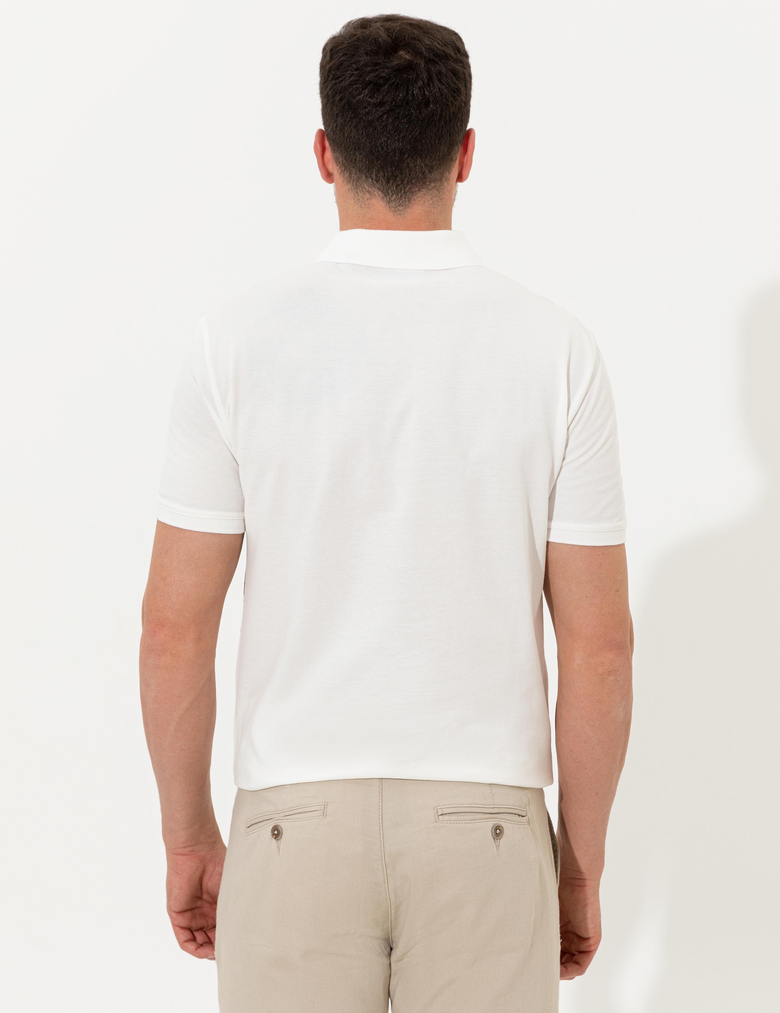 Haki Slim Fit Polo Yaka Tişört