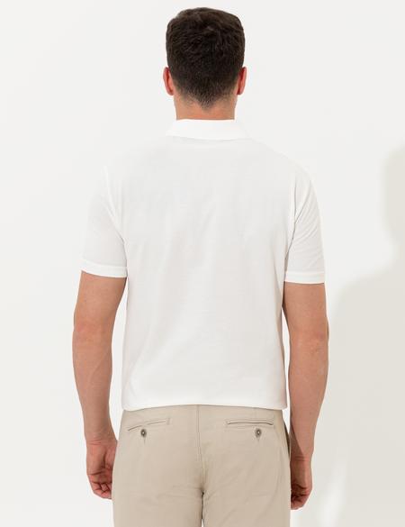 Haki Slim Fit Polo Yaka Tişört - 50250533019