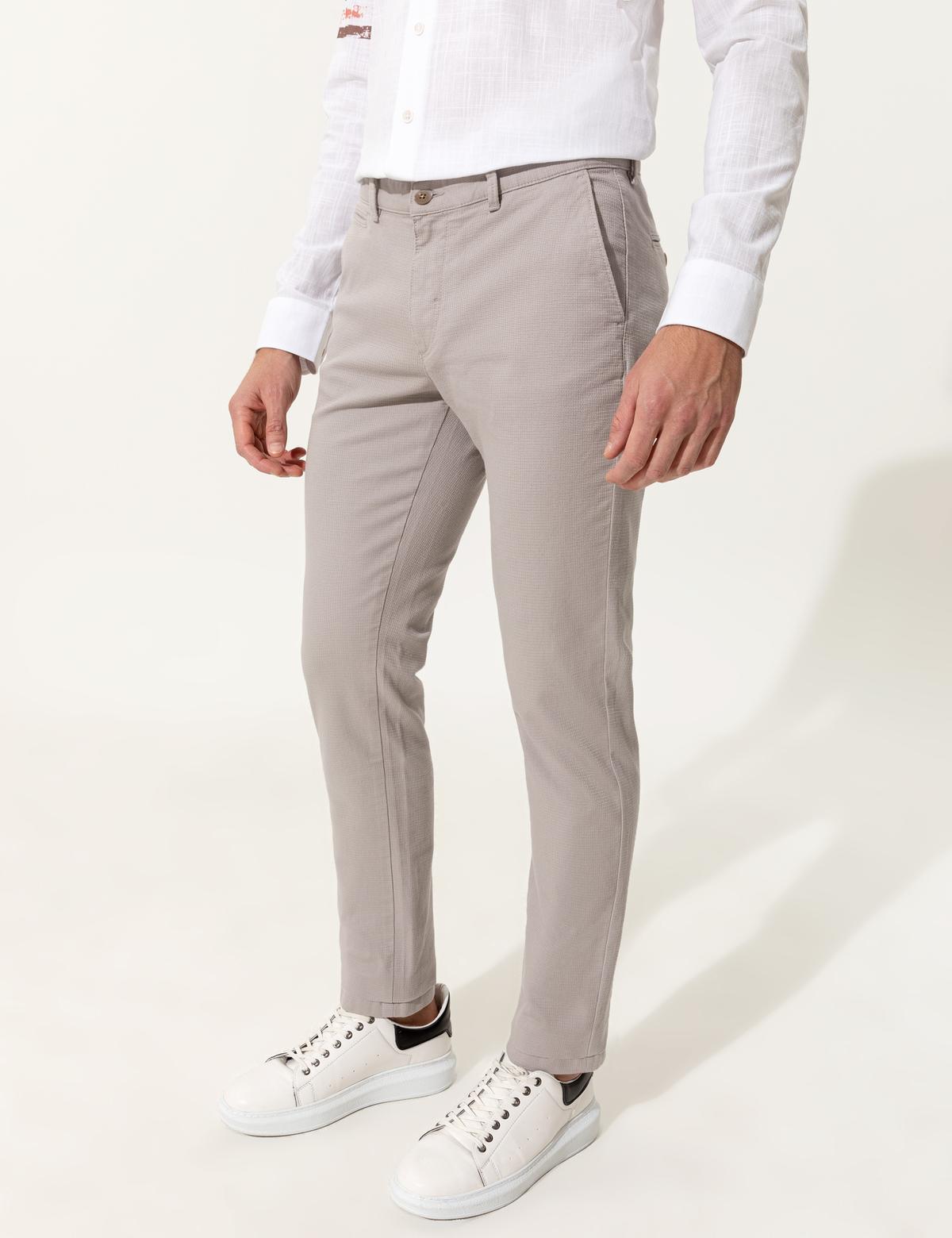 Taş Slim Fit Kanvas Pantolon - 50251525203