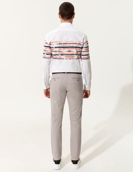 Taş Slim Fit Kanvas Pantolon - 50251525203