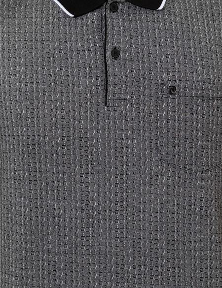 Siyah Regular Fit Polo Yaka Cepli Tişört - 50249873005