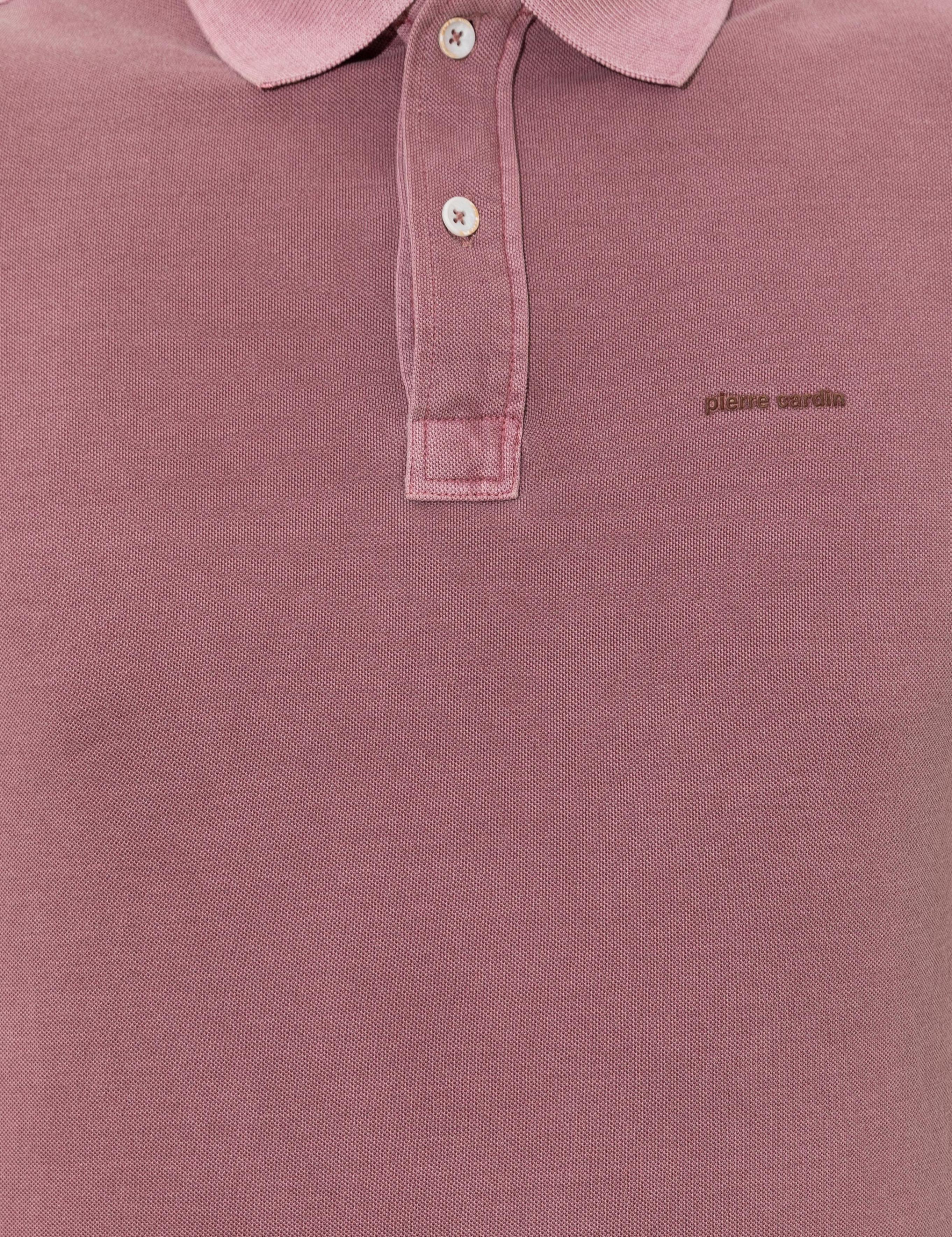 Gül Kurusu Slim Fit Polo Yaka Tişört