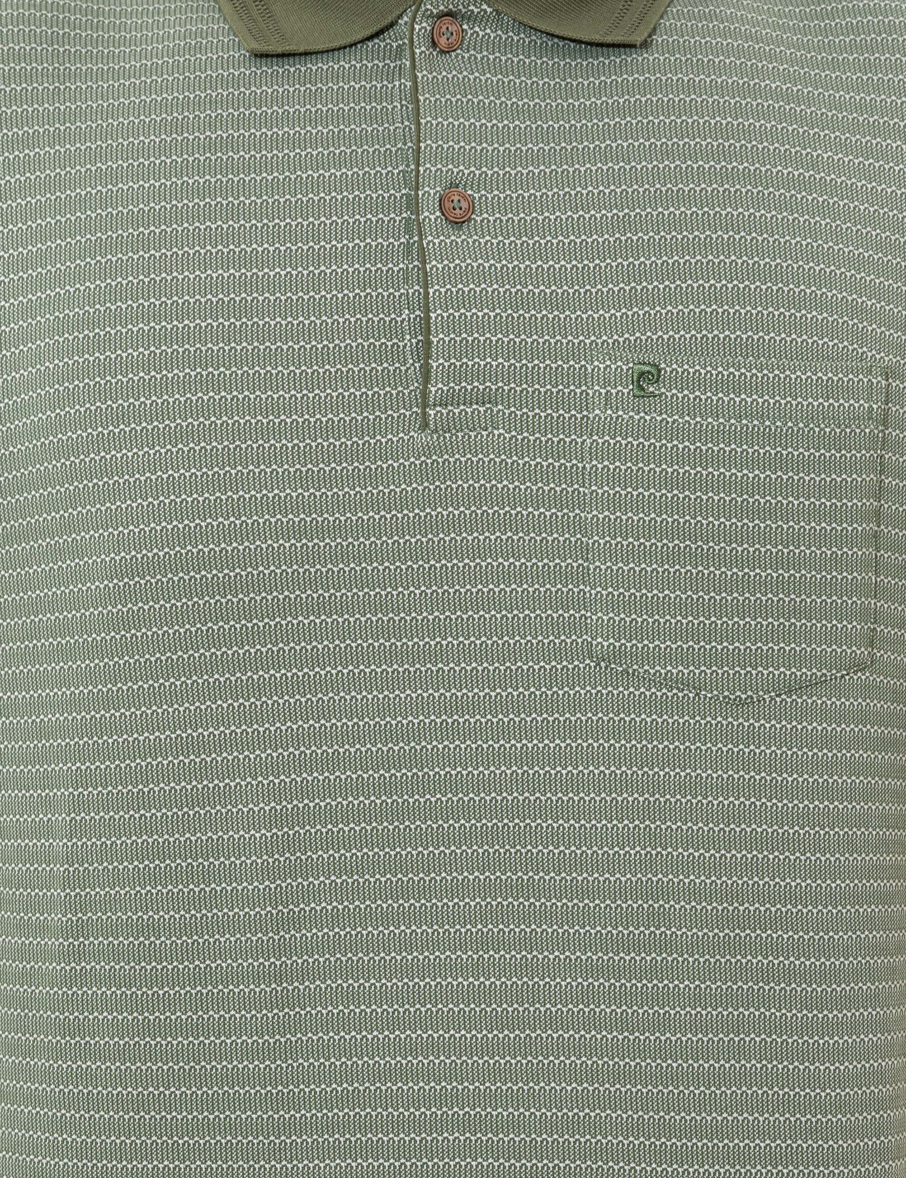 Haki Regular Fit Polo Yaka Tişört - Image 6