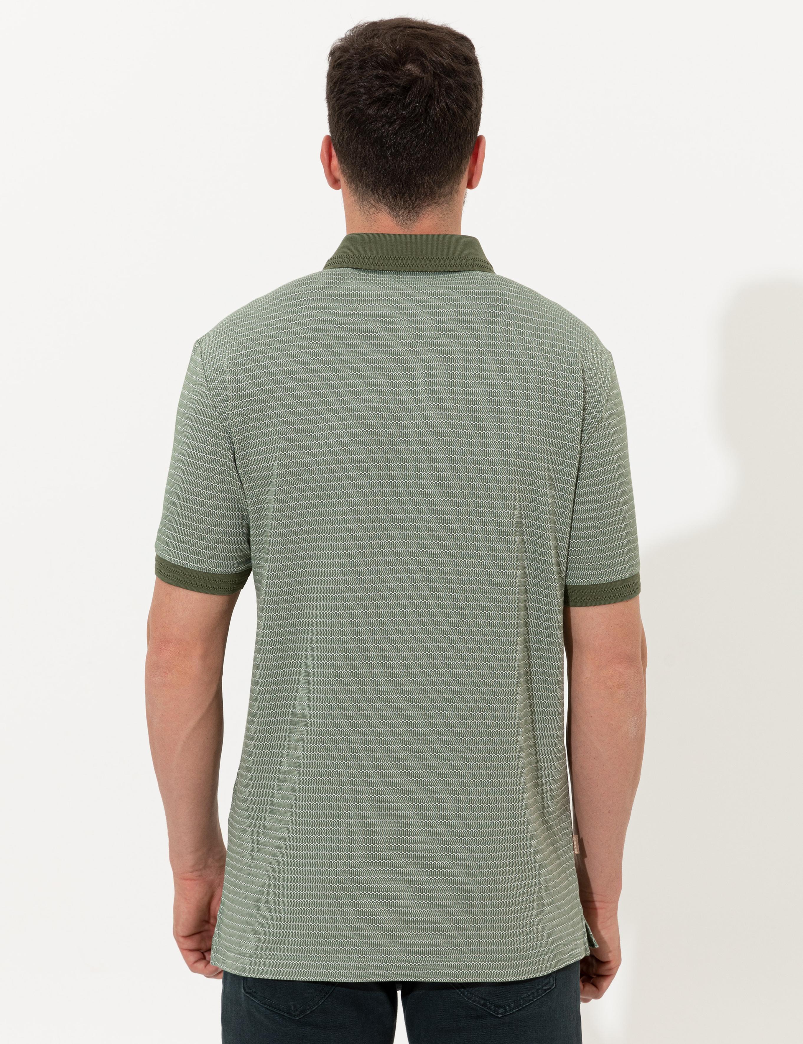 Haki Regular Fit Polo Yaka Tişört