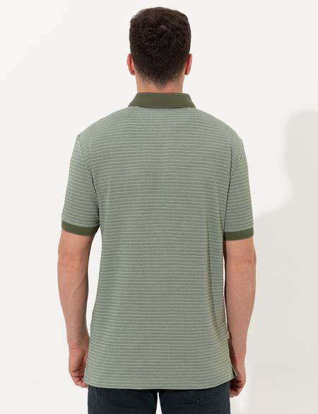 Haki Regular Fit Polo Yaka Tişört - 50250225003