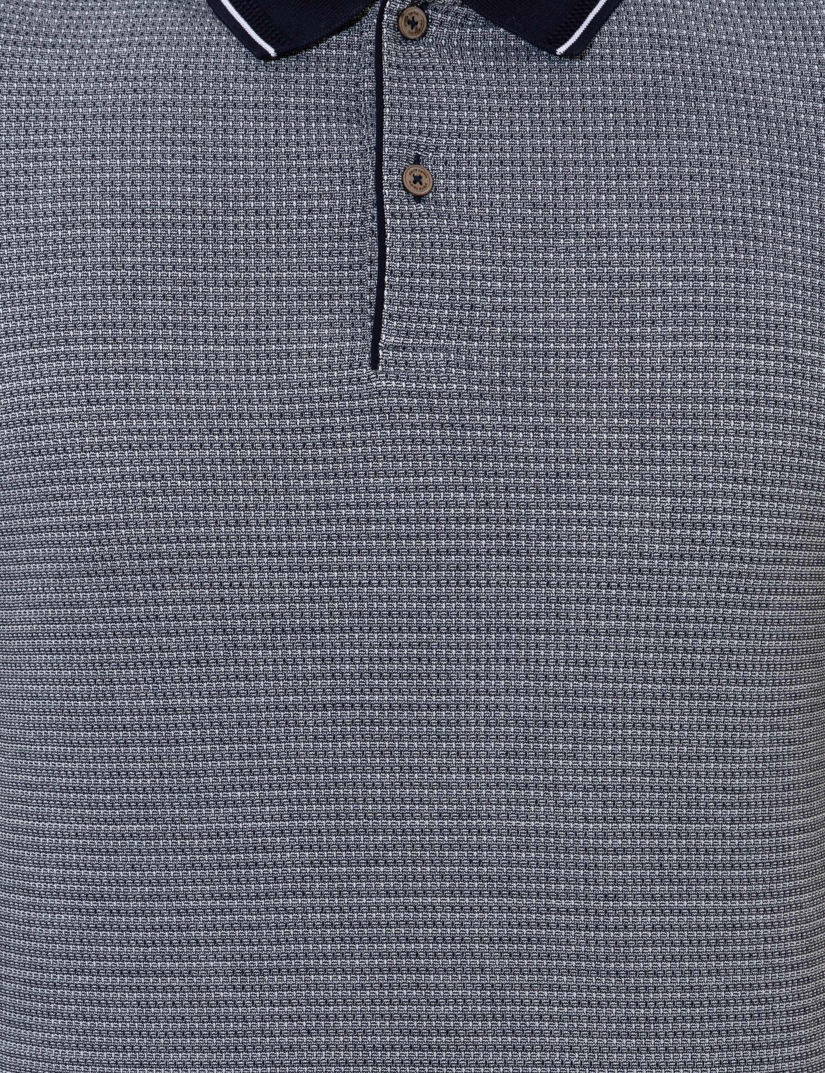 Lacivert Slim Fit Polo Yaka Tişört