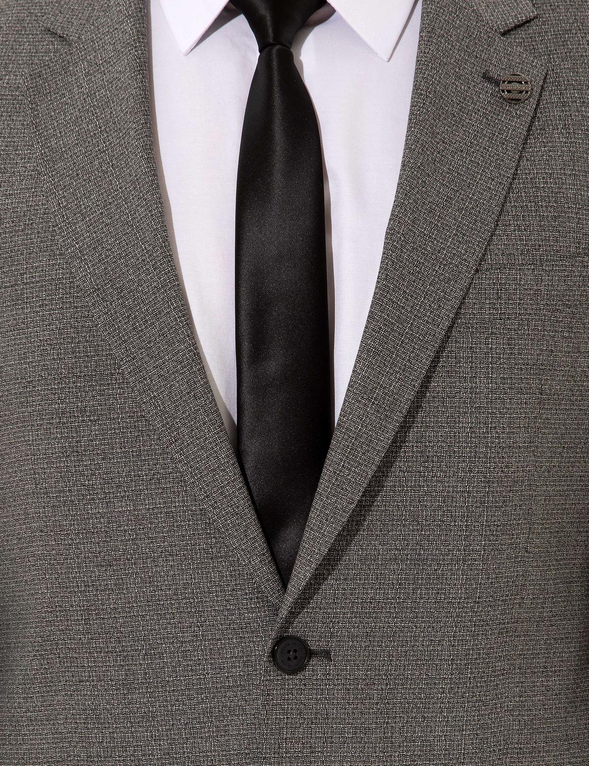 Füme Slim Fit Takım Elbise - 50255460011