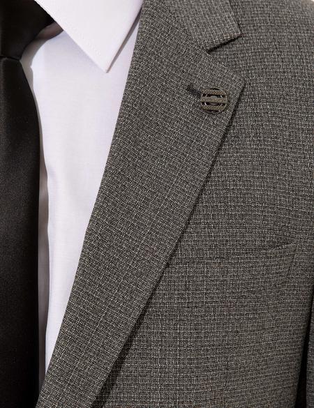 Füme Slim Fit Takım Elbise - 50255460011