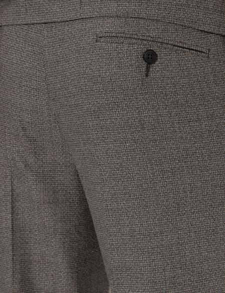 Füme Slim Fit Takım Elbise - 50255460011