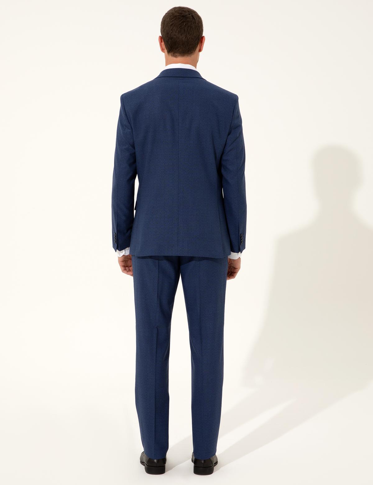 Lacivert Slim Fit Takım Elbise - 50255460047